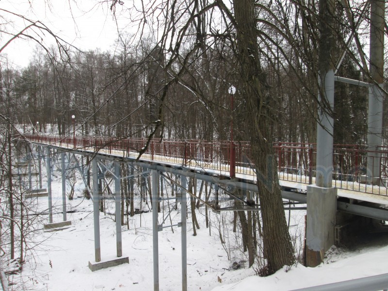 Обнинск, отремонтированный мост через Репинку